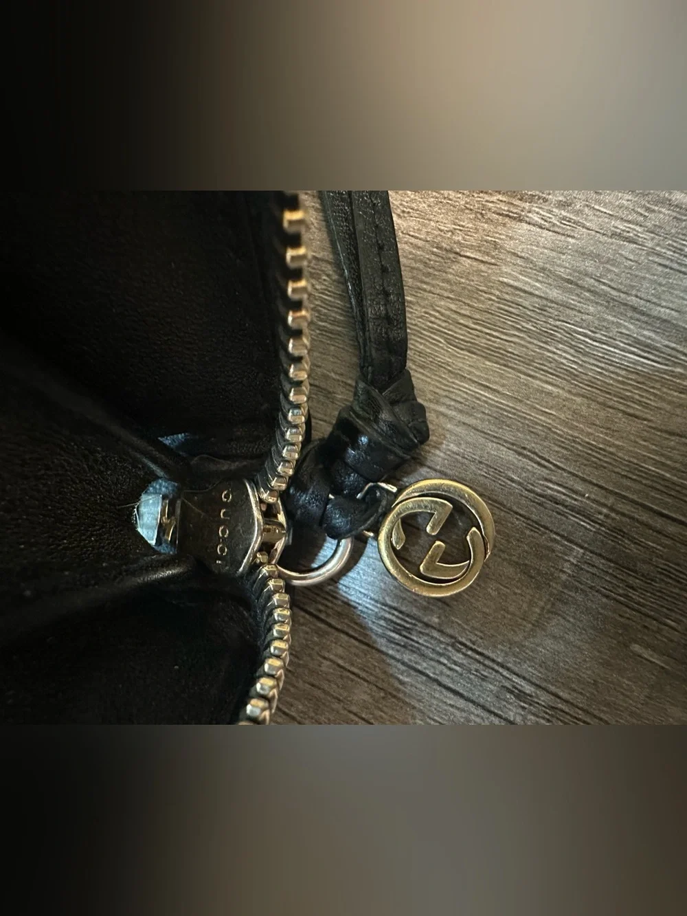 Gucci black guccissima